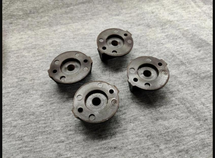4 pcs set brown/golden tv - cooker style knobs John Lennon for Rickenbacker